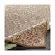 Edda 180 X 144 inch Medium Gray/Camel/Dark Brown/Sage/Charcoal/Khaki Rugs, Wool