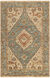 Hiemo 36 X 24 inch Aqua Rug, Rectangle