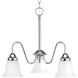 Cady 3 Light 20 inch Polished Chrome Chandelier Ceiling Light