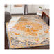 Jocosa 90 X 60 inch Burnt Orange/Khaki/Mustard/Black/Charcoal/Ice Blue Rugs, Rectangle