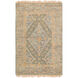 Douglas 36 X 24 inch Sage/Denim/Khaki/Camel Rugs, Wool