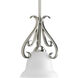 Slade 1 Light 7.5 inch Brushed Nickel Mini-Pendant Ceiling Light