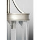 Benedict 4 Light 34 inch Silver Ridge Linear Chandelier Ceiling Light, Design Series
