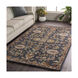 Arlo 72 X 48 inch Navy/Dark Green/Light Gray/Dark Brown/Garnet Rugs, Rectangle