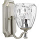 Kenley 1 Light 5 inch Silver Ridge Bath Vanity Wall Light