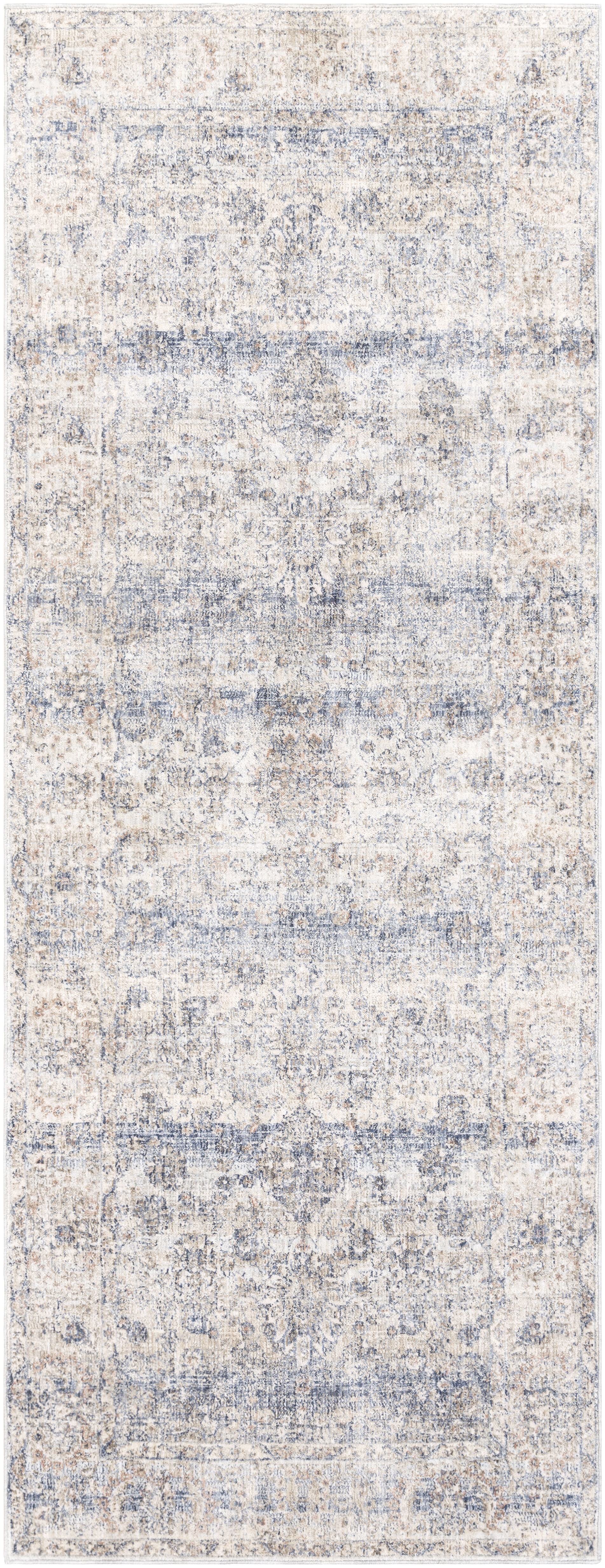 Eartha 96 X 39 inch Navy Rug, Runner
