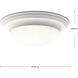 Lincoln 3 Light 16.63 inch White Flush Mount Ceiling Light