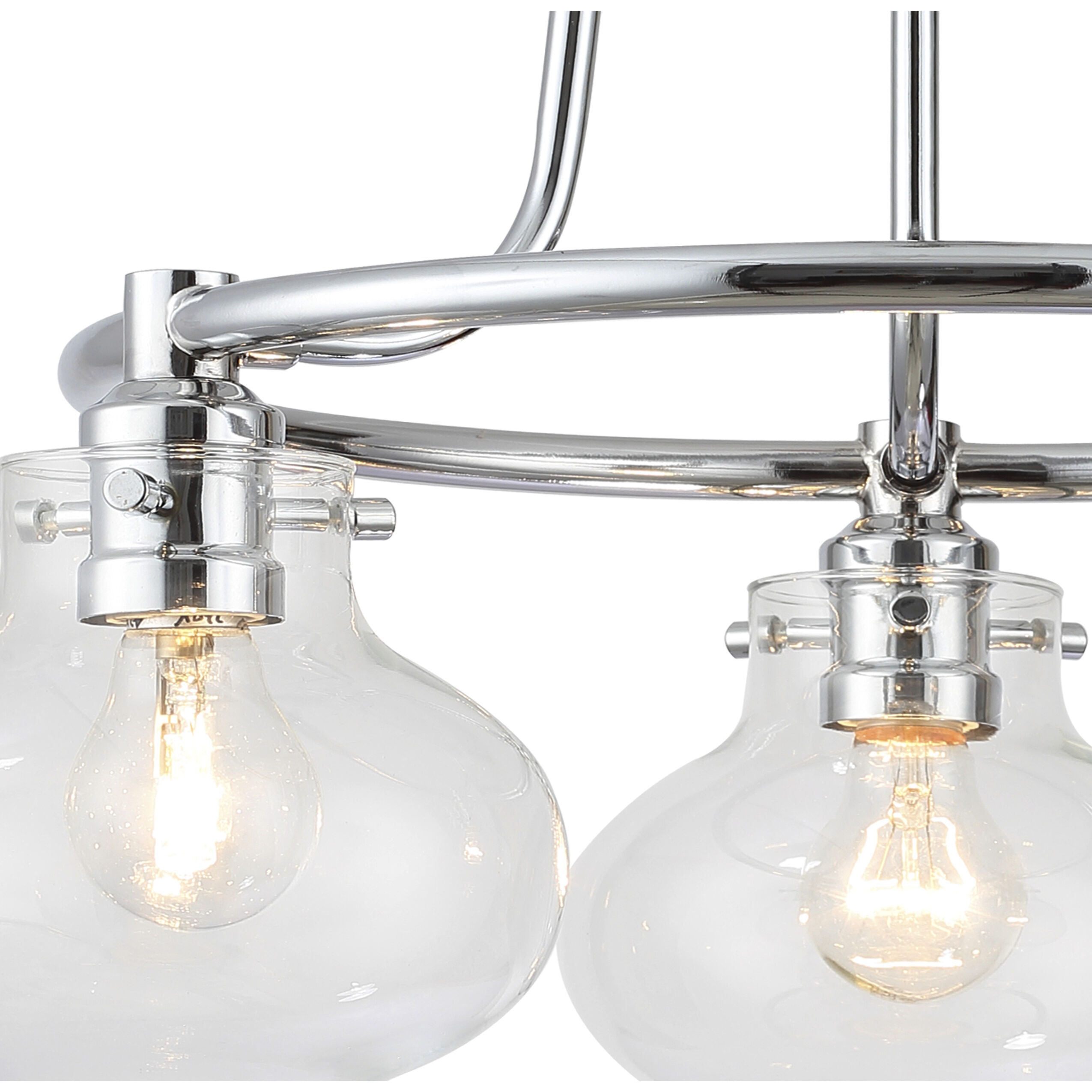 Cate 3 Light 21 inch Chrome Chandelier Ceiling Light