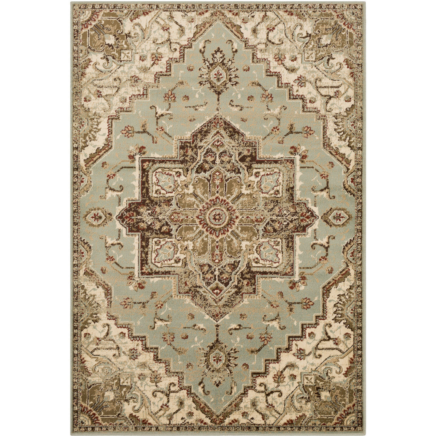 Adora 35 X 22 inch Sage Rug, Rectangle
