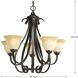 Slade 5 Light 26.13 inch Forged Bronze Chandelier Ceiling Light