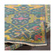 Kinsey 66 X 42 inch Navy/Mustard/Olive/Bright Pink/Dark Brown/Aqua Rugs, Rectangle
