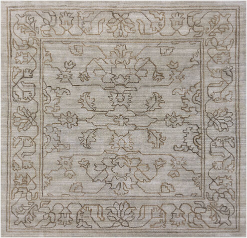Estelle 96 X 96 inch Light Gray Rug, Square