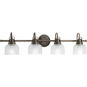 Karise 4 Light 35.5 inch Venetian Bronze Bath Vanity Wall Light
