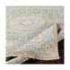 Candra 36 X 24 inch Aqua/Medium Gray/Wheat/Dark Brown/Cream Rugs, Rectangle