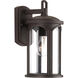 Ailsa 1 Light 14 inch Antique Bronze Outdoor Wall Lantern