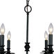 Trinity 6 Light 25 inch Oil Rubbed Bronze Chandelier Ceiling Light