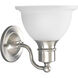 Beacher 1 Light 7.63 inch Brushed Nickel Bath Vanity Wall Light