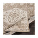 Unus 35 X 25 inch Dark Brown/Taupe/White/Cream Rugs, Rectangle