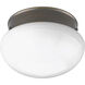 Ignatius 1 Light 7.5 inch Antique Bronze Flush Mount Ceiling Light