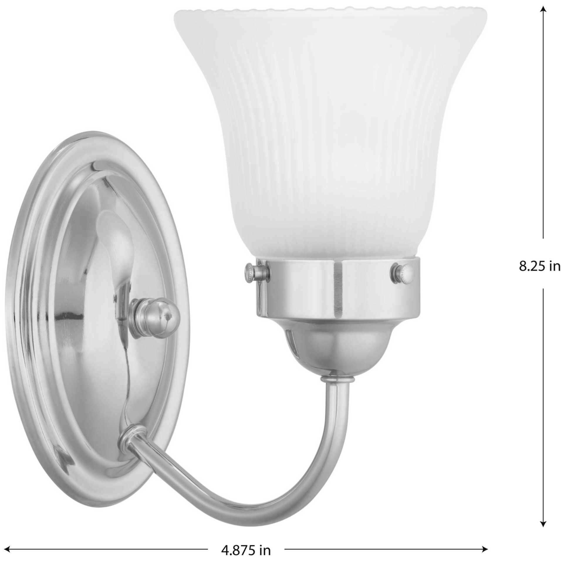 Clarence 1 Light 5.25 inch Polished Chrome Bath Vanity Wall Light