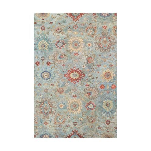 Lester 36 X 24 inch Emerald Rug, Rectangle