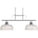 Karise 2 Light 10.63 inch Polished Chrome Chandelier Ceiling Light