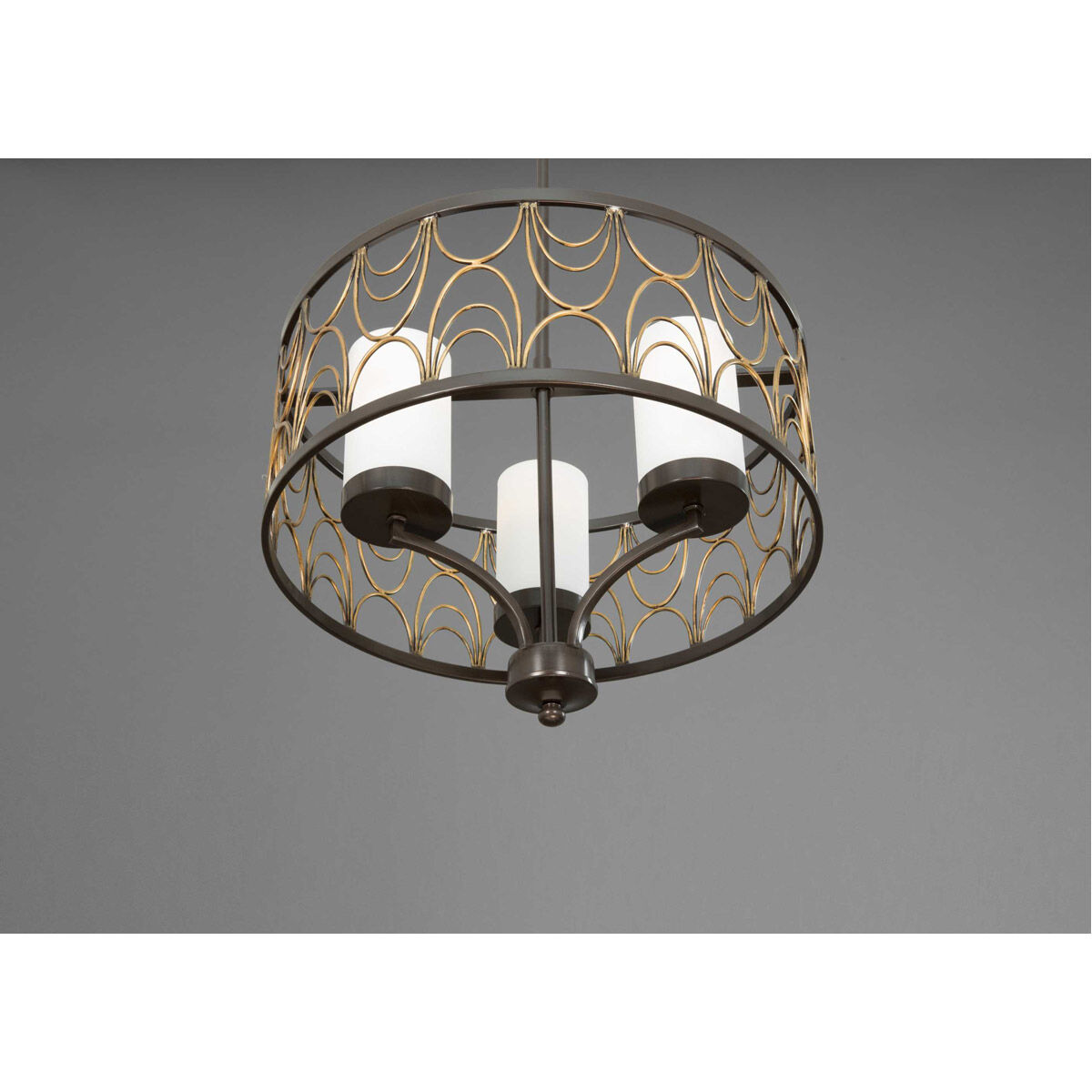 Adalbert 3 Light 18 inch Antique Bronze Chandelier Ceiling Light