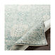 Isaac 94 X 30 inch Medium Gray/Ivory/Teal/Navy Rugs, Runner