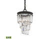 Farrell LED 8 inch Oil Rubbed Bronze Mini Pendant Ceiling Light