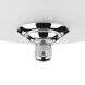 Laurinda 2 Light 13.25 inch Polished Chrome Flush Mount Ceiling Light