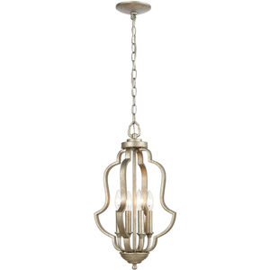 Drummond 4 Light 12 inch Dusted Silver Pendant Ceiling Light