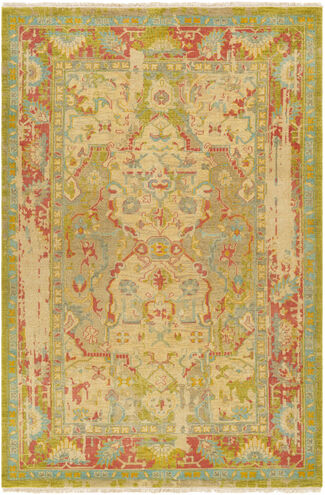 Garnet 108 X 72 inch Olive Rug, Rectangle