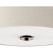 Mark 2 Light 13 inch Antique Bronze Flush Mount Ceiling Light