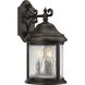 Renee 3 Light 17 inch Antique Bronze Outdoor Wall Lantern