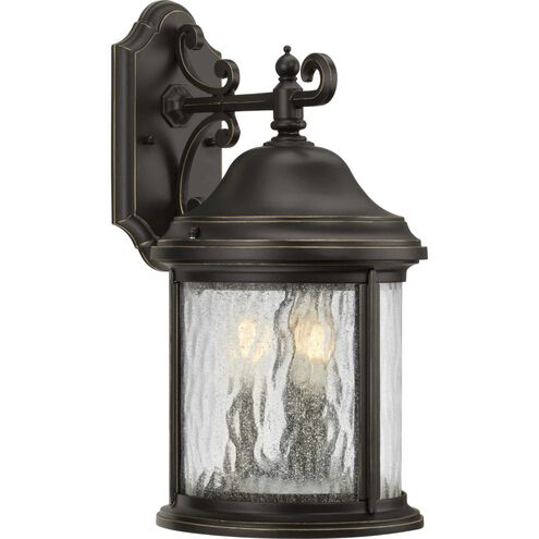 Renee 3 Light 17 inch Antique Bronze Outdoor Wall Lantern