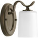 Mark 1 Light 5 inch Antique Bronze Bath Vanity Wall Light