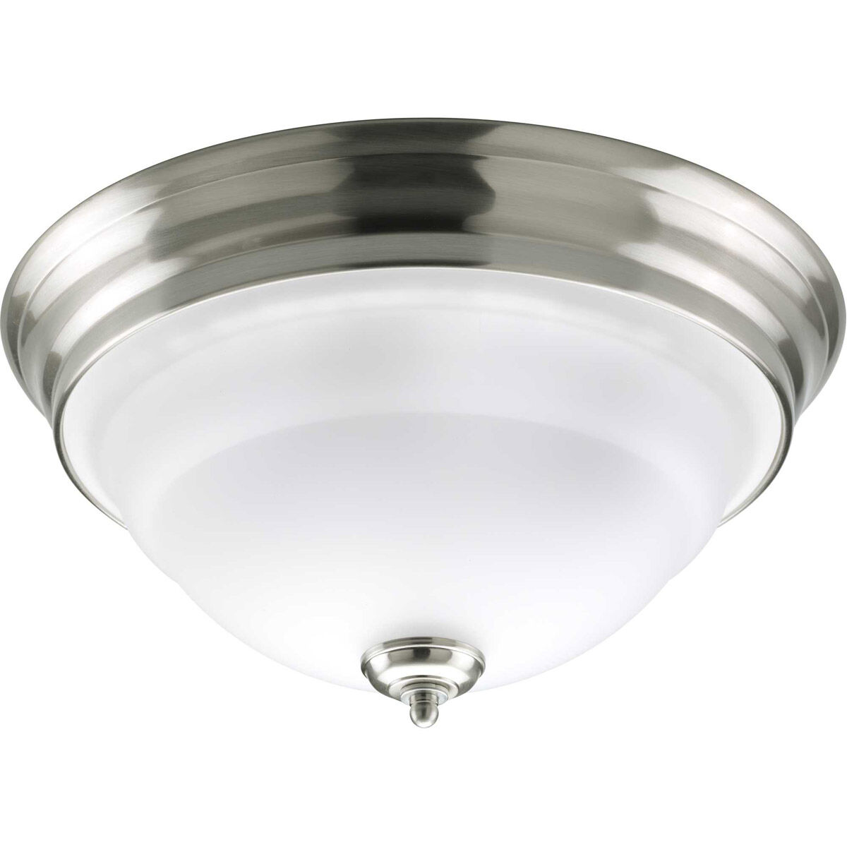 Slade 2 Light 14.63 inch Brushed Nickel Flush Mount Ceiling Light