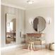 Adelmo 2 Light 13.25 inch Brushed Nickel Flush Mount Ceiling Light