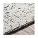 Ellen 36 X 24 inch Black Rug, Rectangle