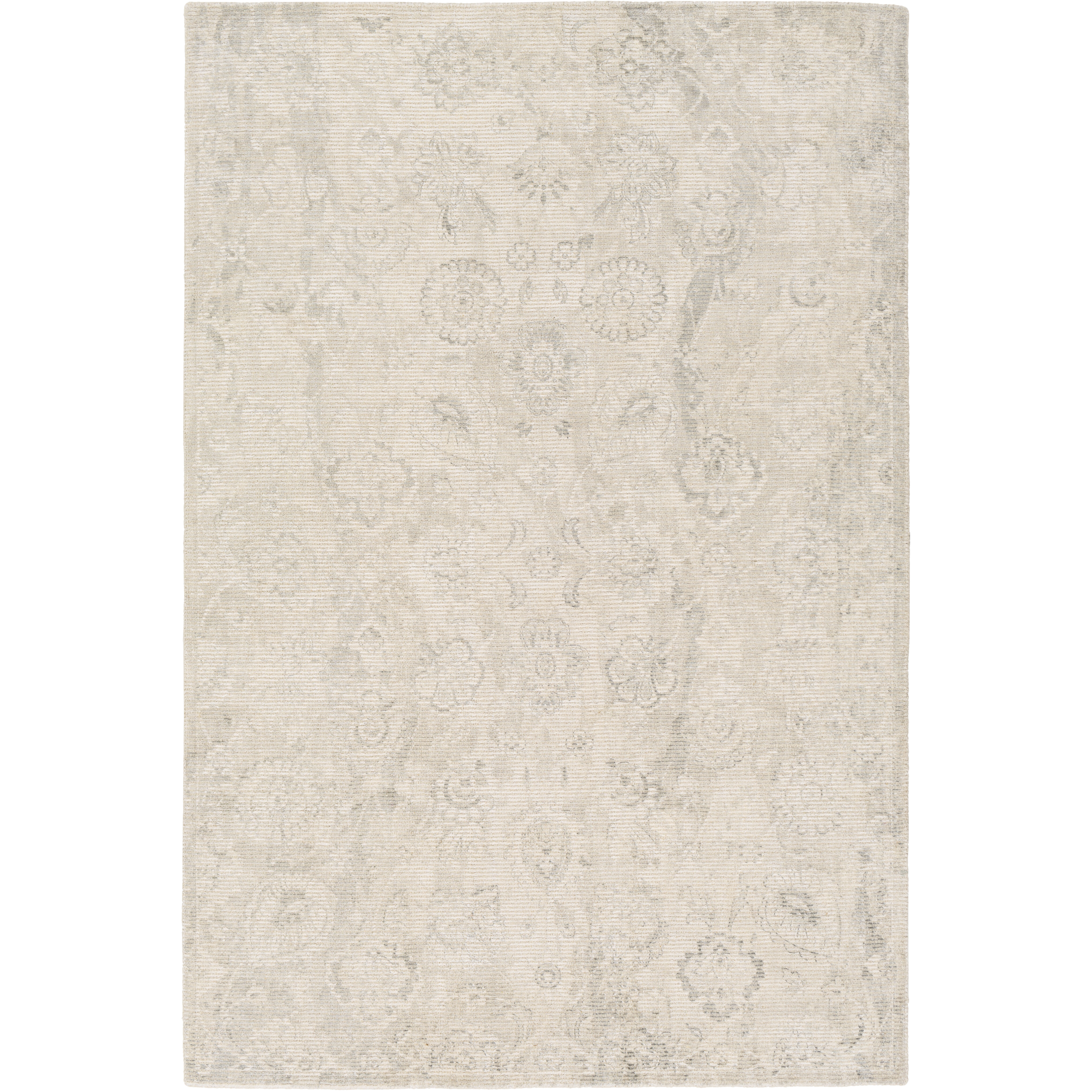 Emerson 90 X 60 inch Charcoal Rug, Rectangle