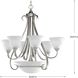 Slade 6 Light 28.63 inch Brushed Nickel Chandelier Ceiling Light