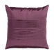 Edwin 18 X 18 inch Plum Pillow Kit, Square