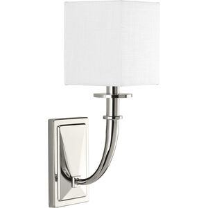 Corky 1 Light 6 inch Polished Nickel Wall Sconce Wall Light, Design Series