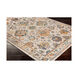 John 87 X 63 inch Aqua/Dark Blue/Bright Orange/Bright Red Rugs, Rectangle