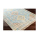 Sabene 48 X 27 inch Sky Blue/Burnt Orange/Lime/Navy/Dark Green/White Rugs