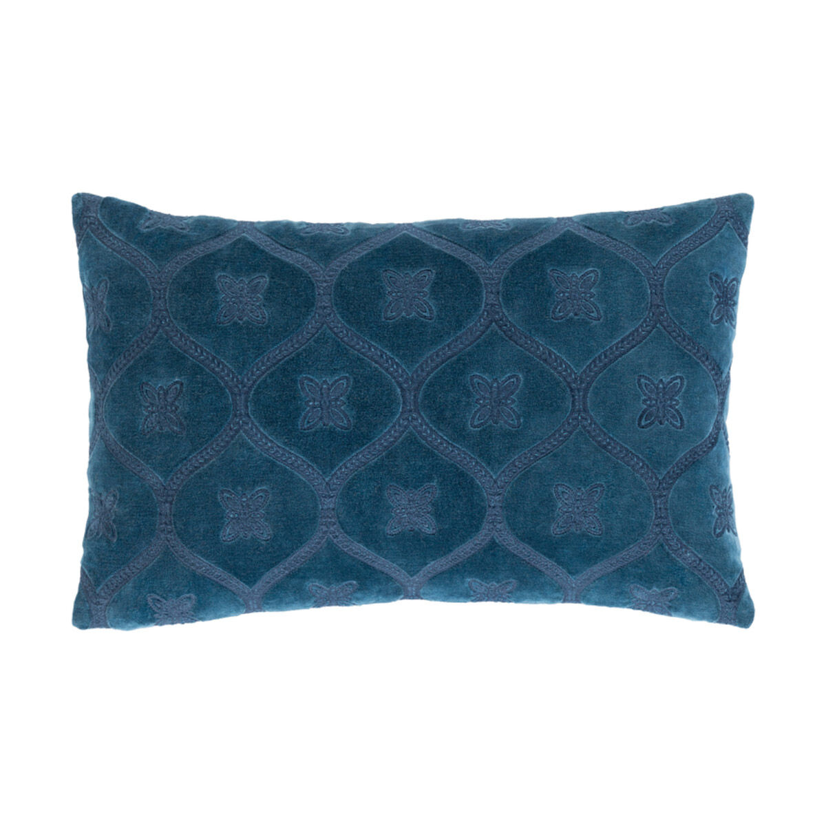 Marlow 20 X 13 inch Dark Blue/Denim Pillow Cover