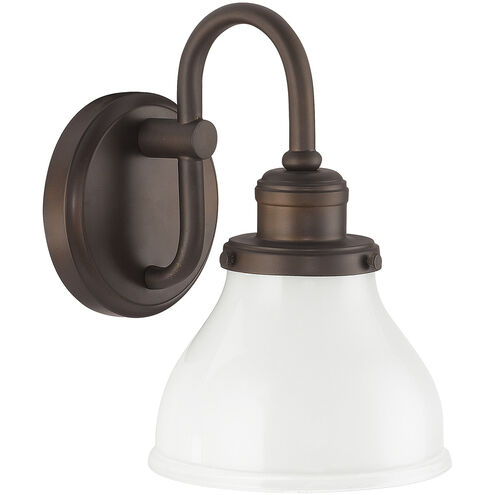 Felix 1 Light 7 inch Burnished Bronze Sconce Wall Light