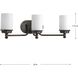 Folsham 3 Light 24 inch Rubbed Bronze Bath Vanity Wall Light, Design Series