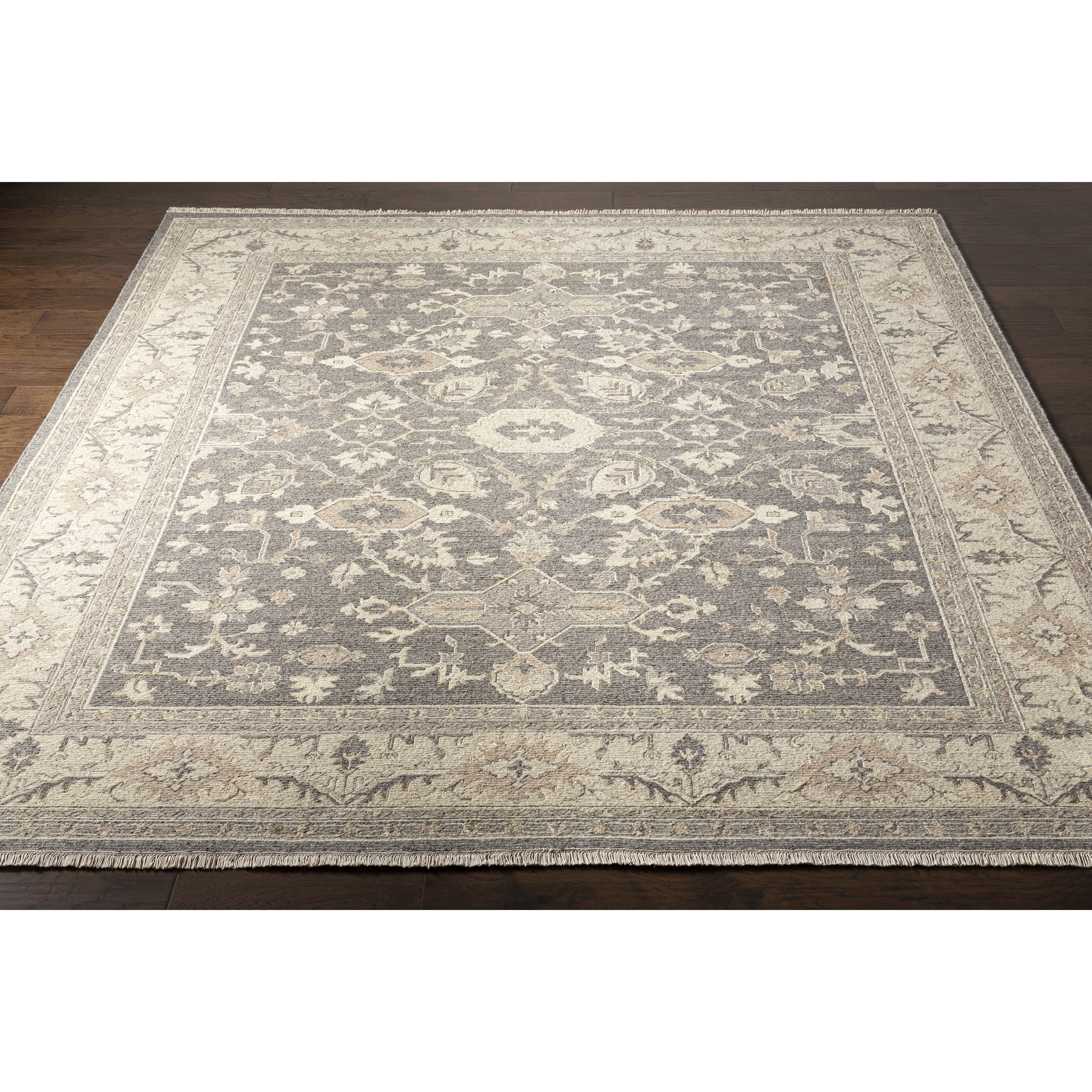 Nigel 168 X 120 inch Medium Gray Rug, Rectangle