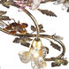 Ballard LED 36 inch Bronzed Rust with Multicolor Semi Flush Mount Ceiling Light